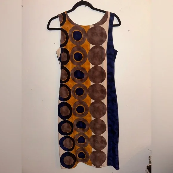 Joseph Ribkoff Multicolor Geometric Mini Dress - Picture 5 of 9